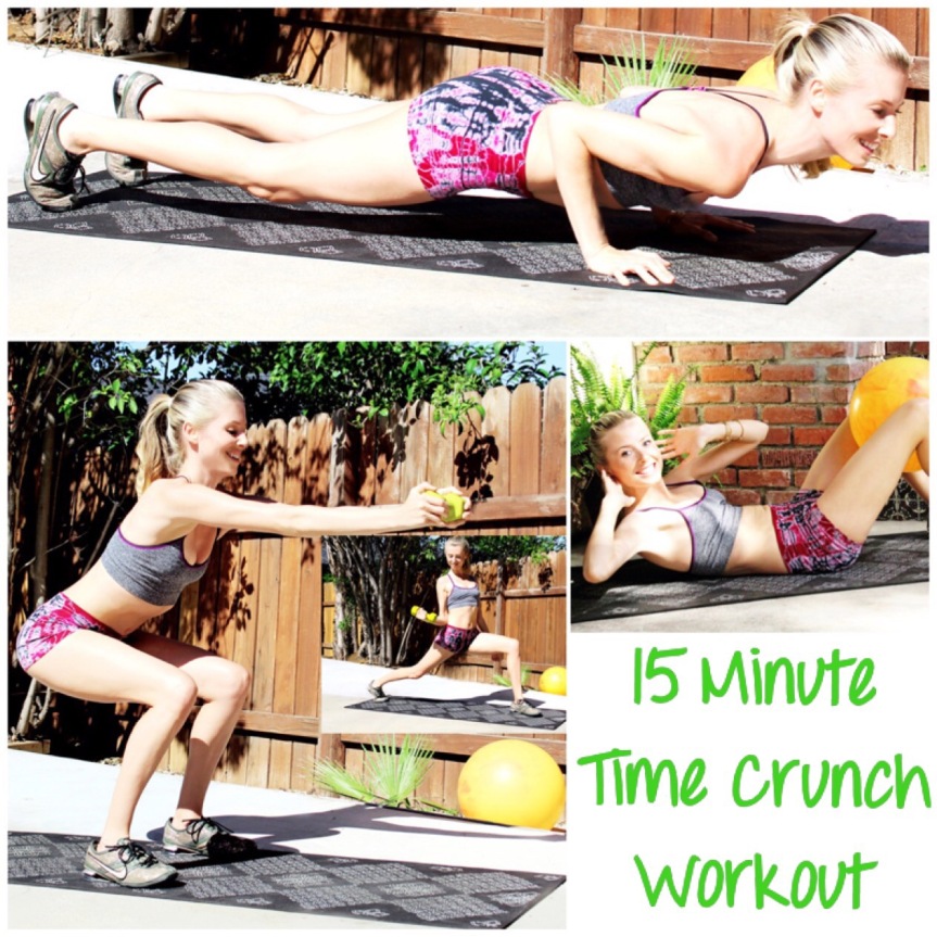 15-Minute Time Crunch Circuit Workout